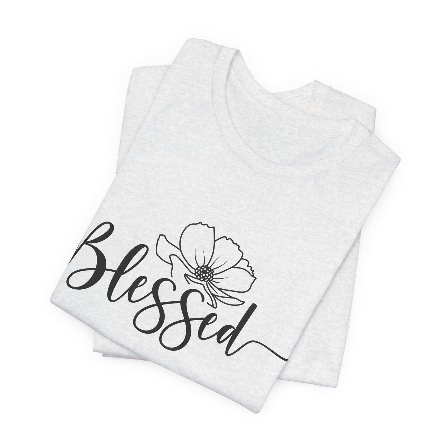 Blessed Themed T-Shirt - Faith-Inspired Christian Apparel for Men & Women