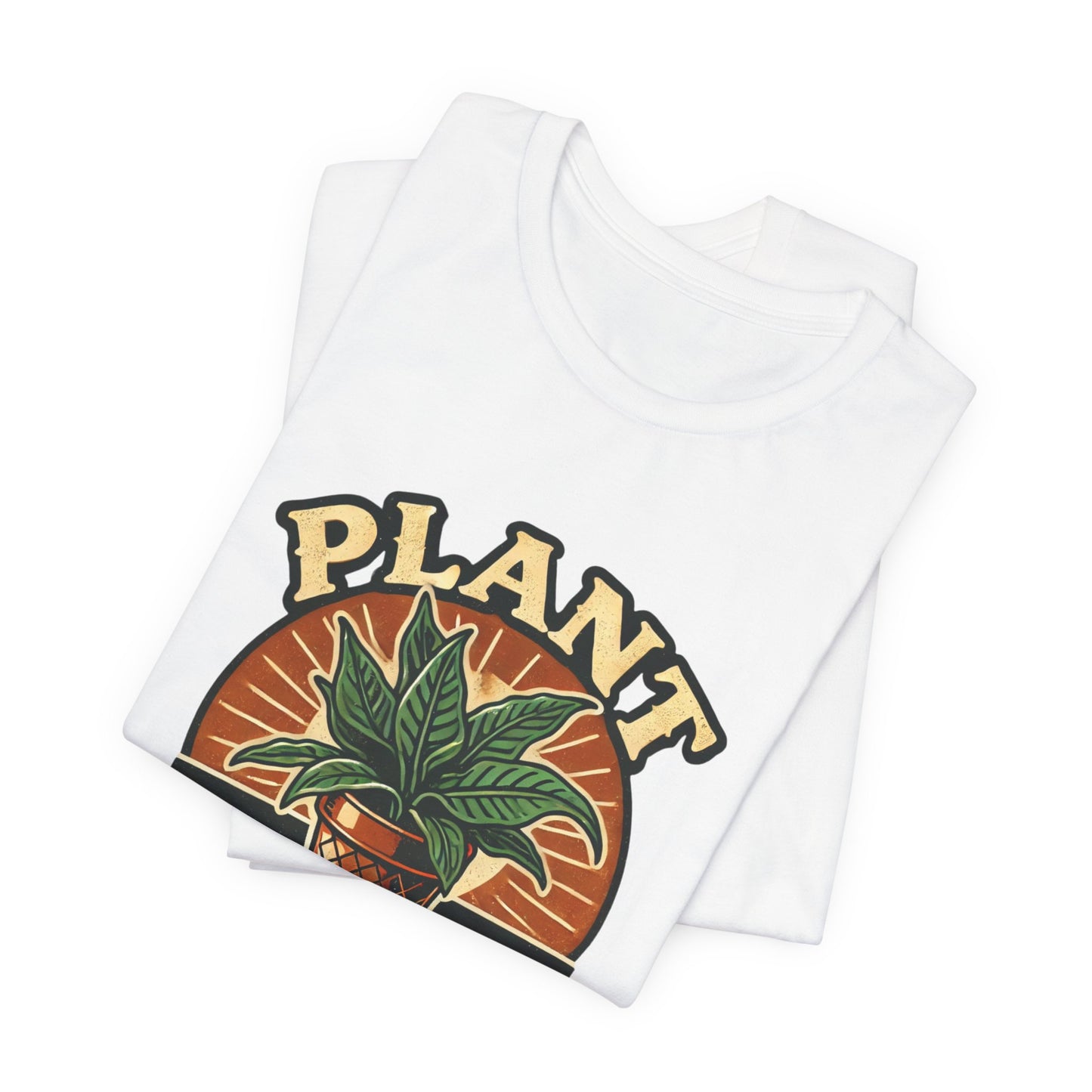 Plant Daddy Graphic T-Shirt – Vintage Houseplant Lover Tee for Men