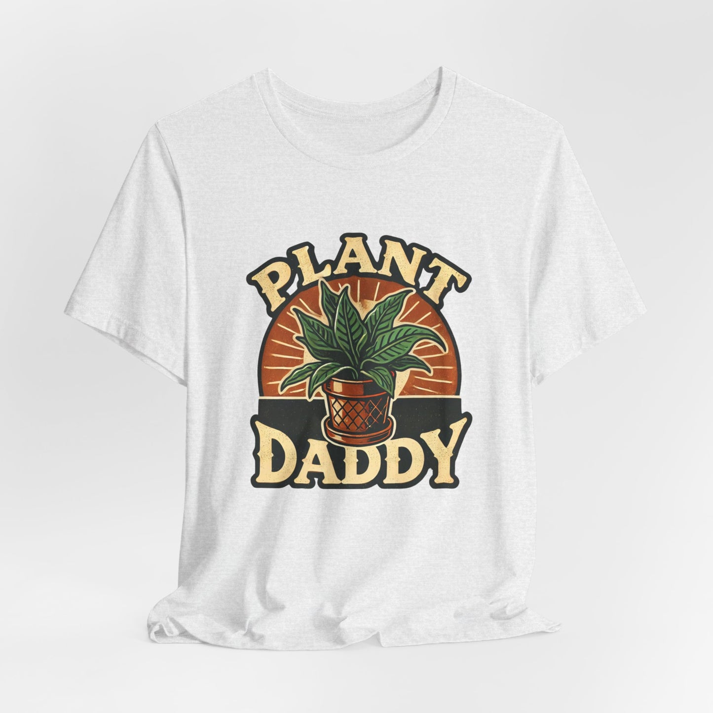 Plant Daddy Graphic T-Shirt – Vintage Houseplant Lover Tee for Men