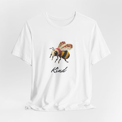 Bee Kind Stunning Floral Bumblebee T-Shirt