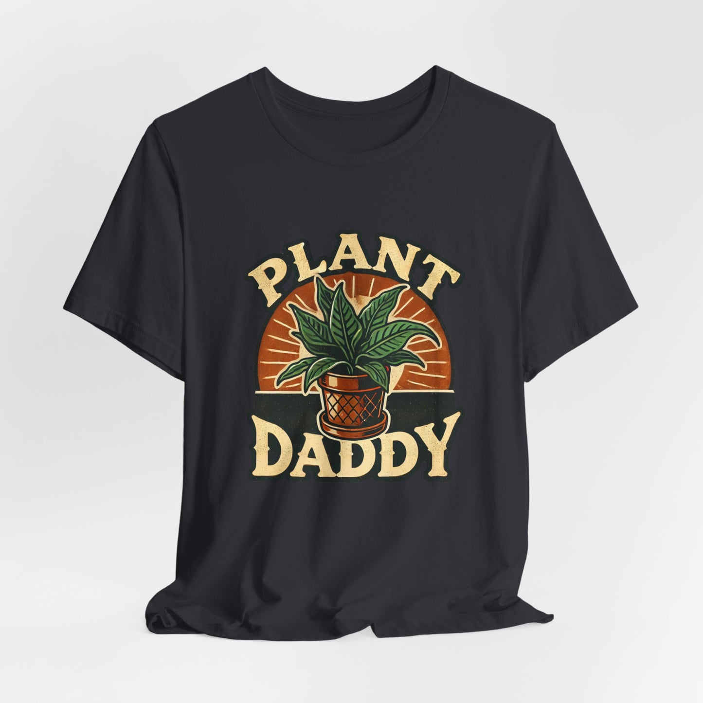 Plant Daddy Graphic T-Shirt – Vintage Houseplant Lover Tee for Men