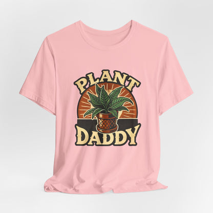 Plant Daddy Graphic T-Shirt – Vintage Houseplant Lover Tee for Men