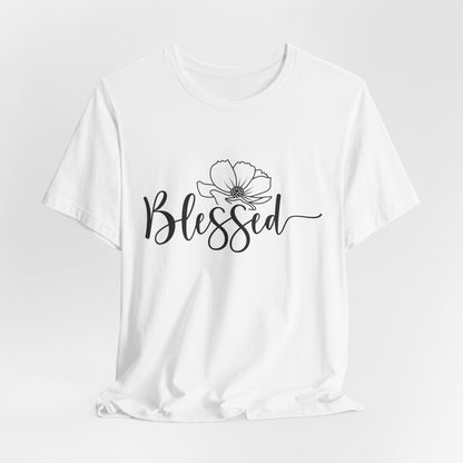 Blessed Themed T-Shirt - Faith-Inspired Christian Apparel for Men & Women