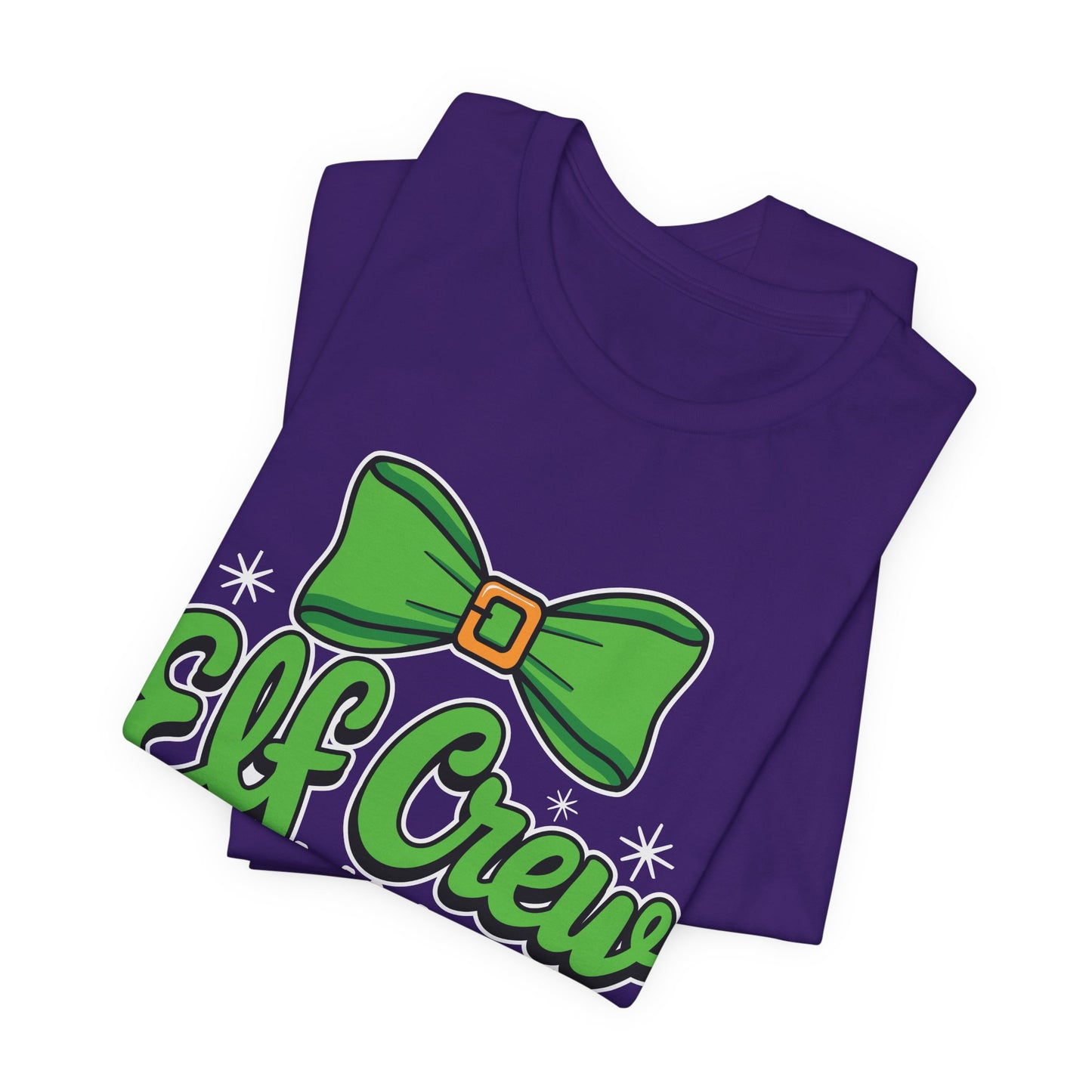 Elf Crew Christmas T-Shirt - Fun Holiday Family Matching Outfit