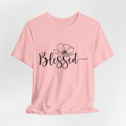 Blessed Themed T-Shirt - Faith-Inspired Christian Apparel for Men & Women