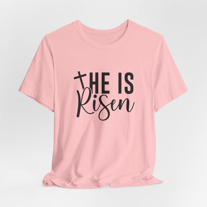 Faithful 'He Is Risen' Bible Verse T-Shirt - Christian Resurrection Apparel for Inspiration