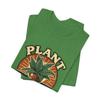 Plant Daddy Graphic T-Shirt – Vintage Houseplant Lover Tee for Men