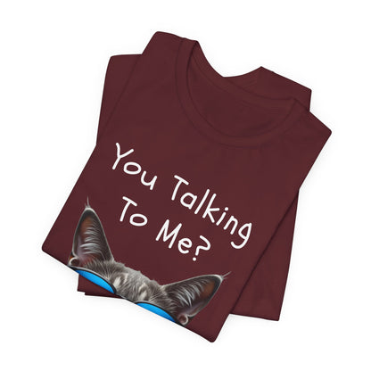 You Talking To Me?” Cool Cat Sunglasses T-Shirt