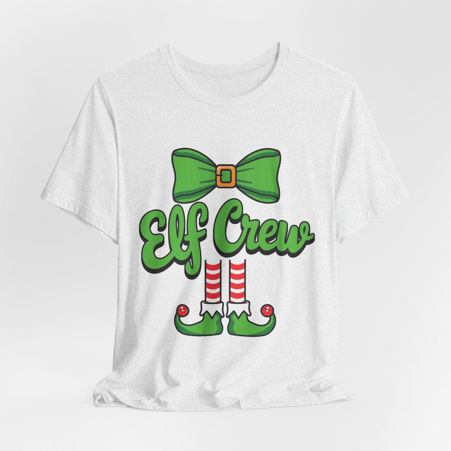 Elf Crew Christmas T-Shirt - Fun Holiday Family Matching Outfit