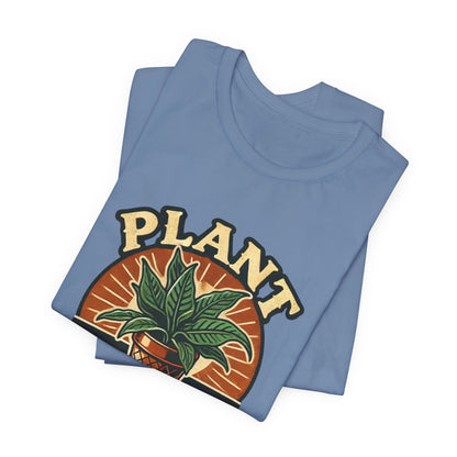 Plant Daddy Graphic T-Shirt – Vintage Houseplant Lover Tee for Men