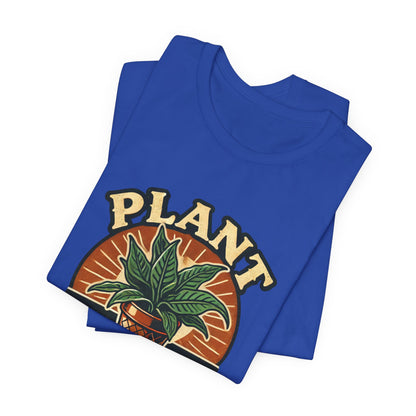 Plant Daddy Graphic T-Shirt – Vintage Houseplant Lover Tee for Men