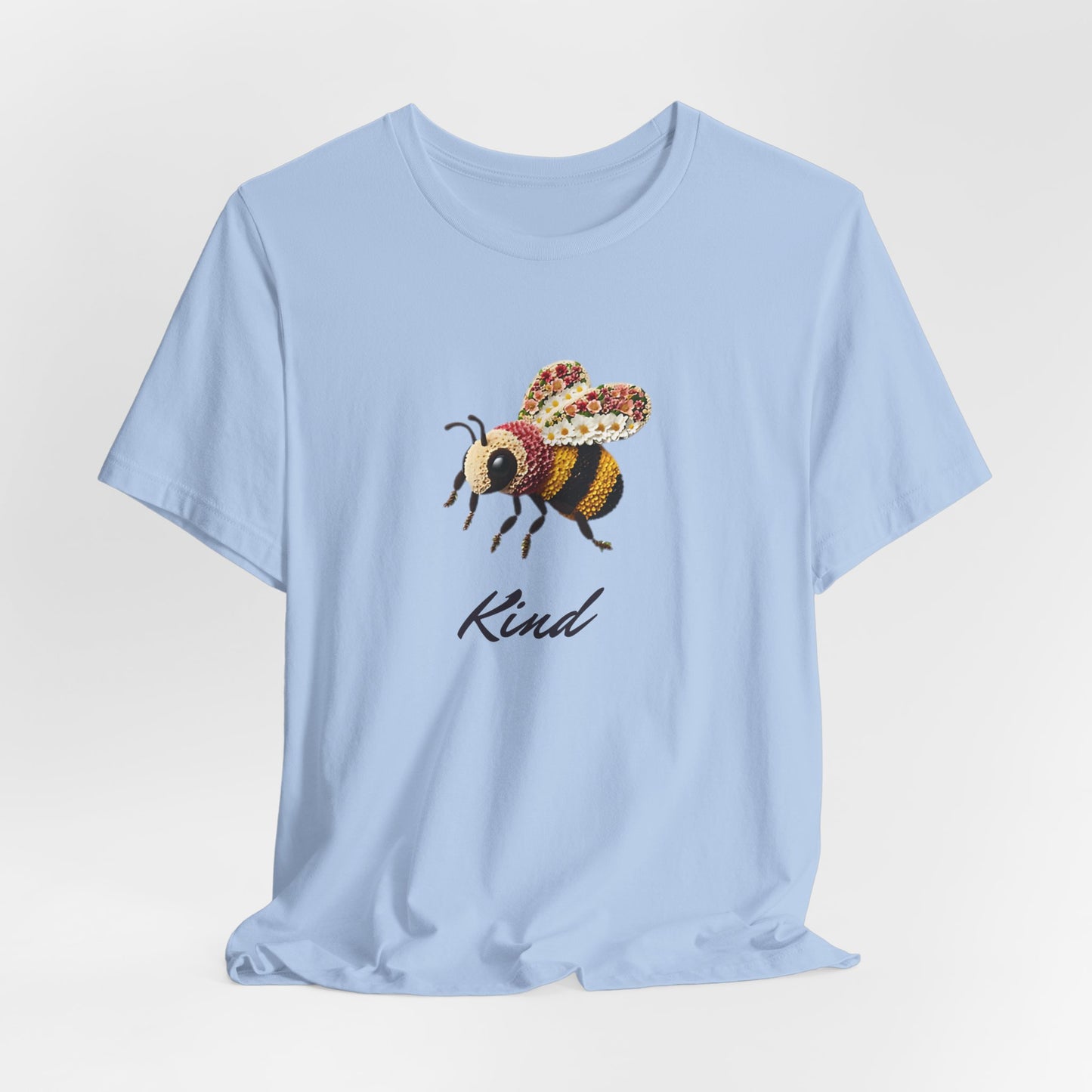 Bee Kind Stunning Floral Bumblebee T-Shirt