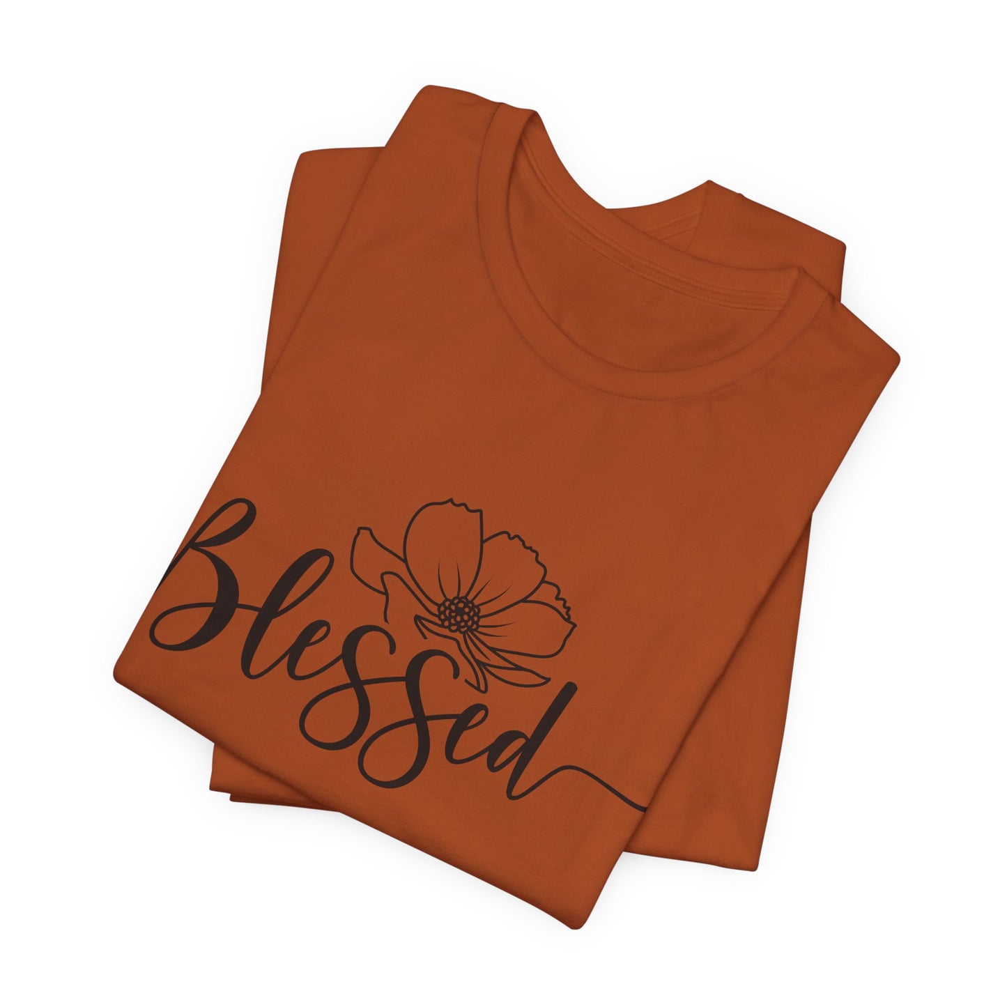 Blessed Themed T-Shirt - Faith-Inspired Christian Apparel for Men & Women