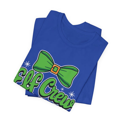 Elf Crew Christmas T-Shirt - Fun Holiday Family Matching Outfit