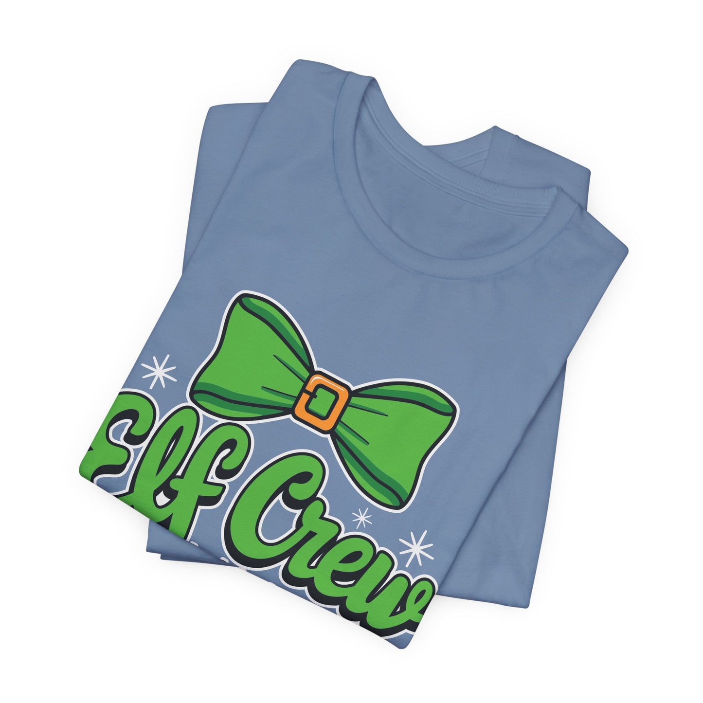 Elf Crew Christmas T-Shirt - Fun Holiday Family Matching Outfit