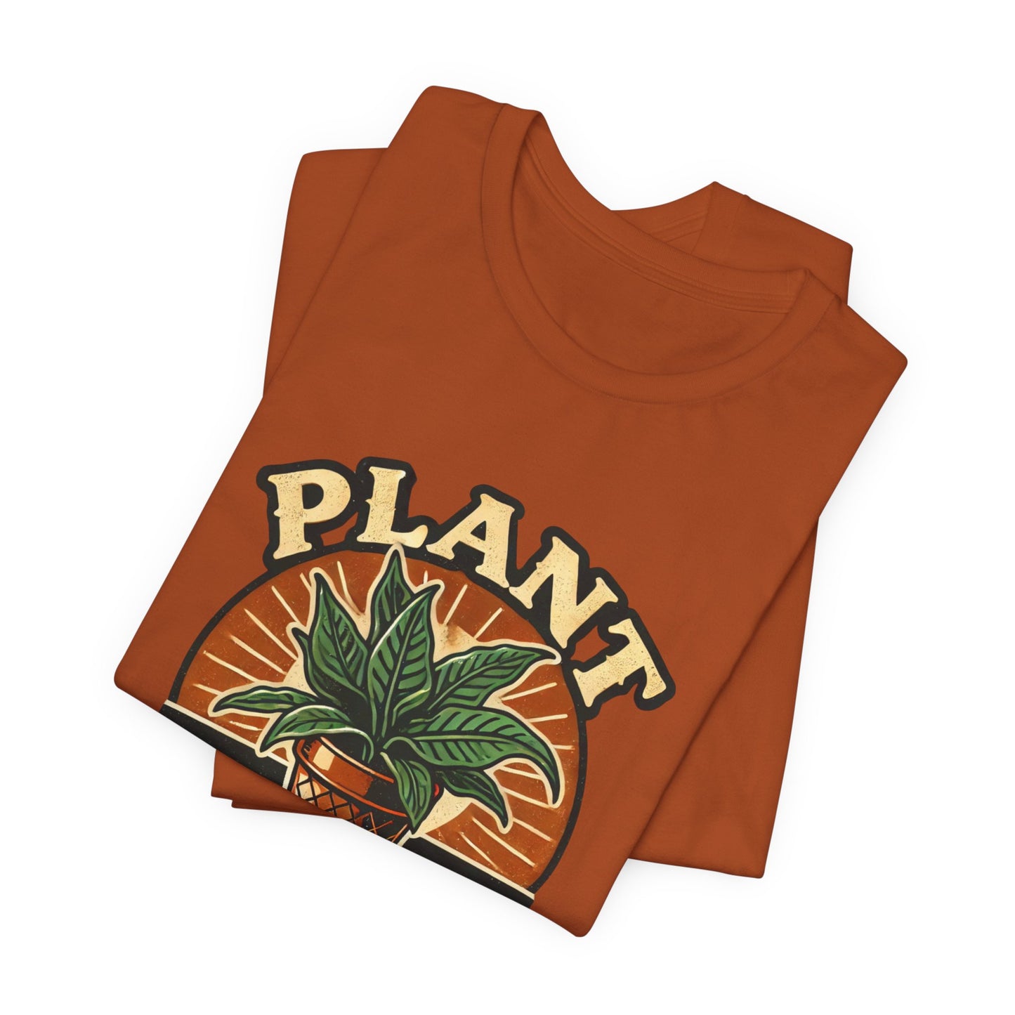 Plant Daddy Graphic T-Shirt – Vintage Houseplant Lover Tee for Men