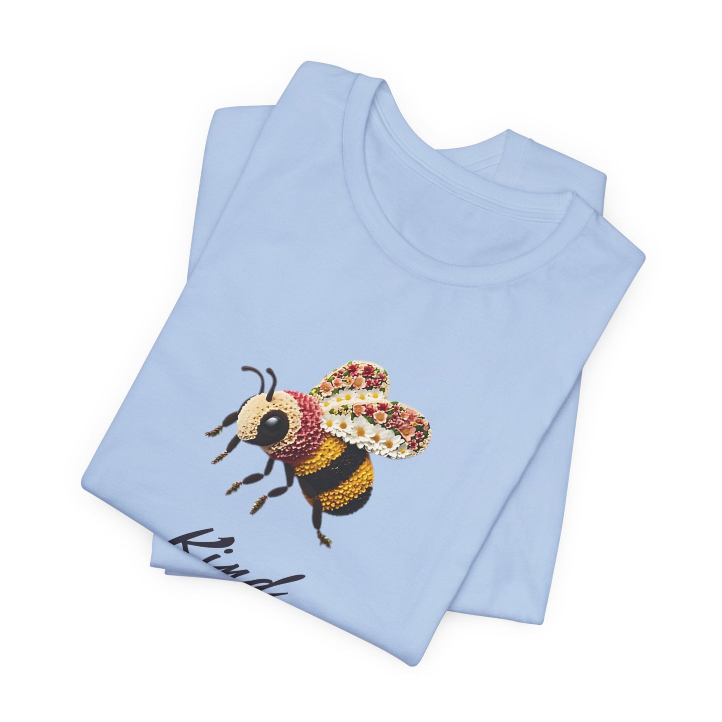 Bee Kind Stunning Floral Bumblebee T-Shirt