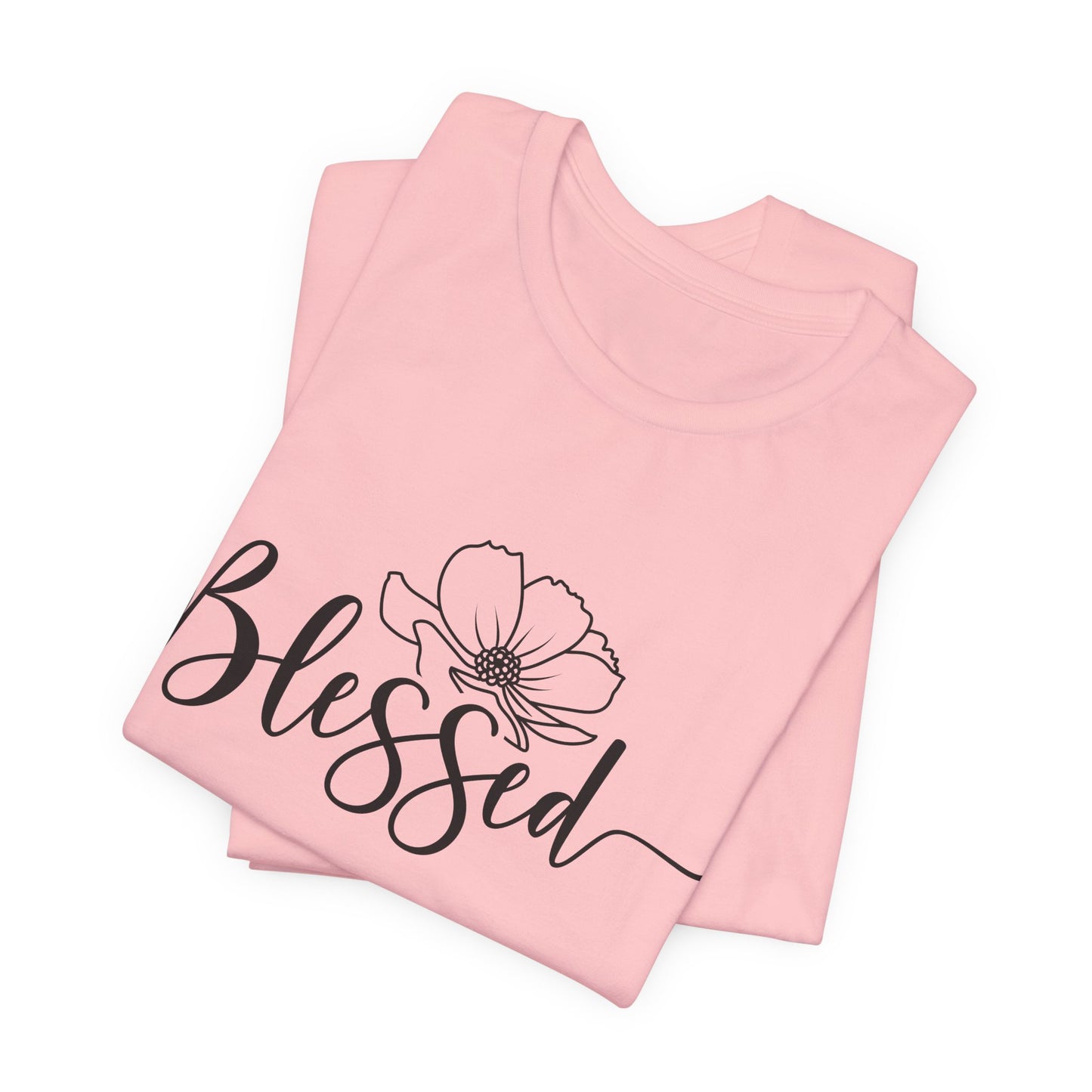 Blessed Themed T-Shirt - Faith-Inspired Christian Apparel for Men & Women