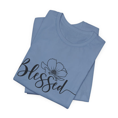 Blessed Themed T-Shirt - Faith-Inspired Christian Apparel for Men & Women