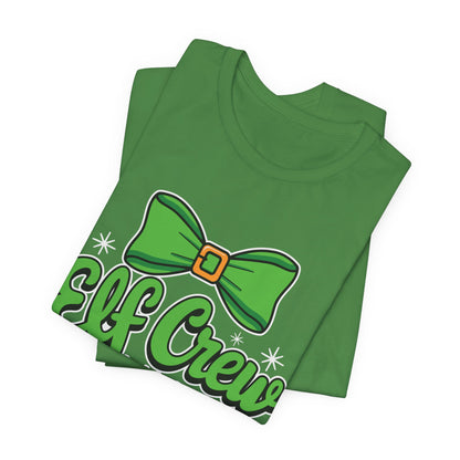 Elf Crew Christmas T-Shirt - Fun Holiday Family Matching Outfit