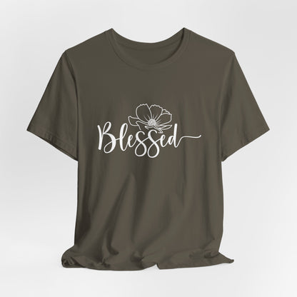 Blessed Themed T-Shirt - Faith-Inspired Christian Apparel for Men & Women