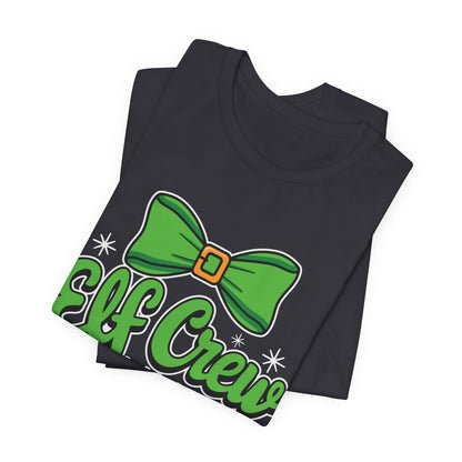 Elf Crew Christmas T-Shirt - Fun Holiday Family Matching Outfit