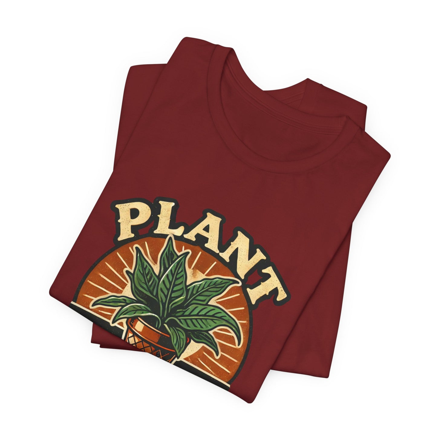 Plant Daddy Graphic T-Shirt – Vintage Houseplant Lover Tee for Men