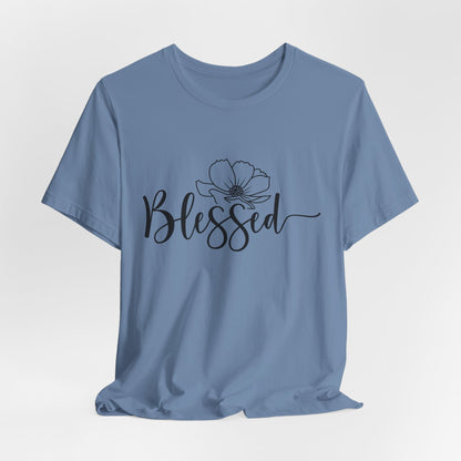 Blessed Themed T-Shirt - Faith-Inspired Christian Apparel for Men & Women