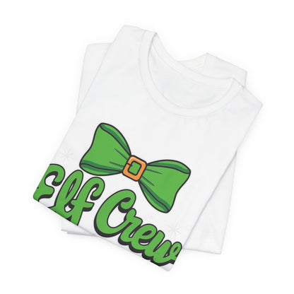 Elf Crew Christmas T-Shirt - Fun Holiday Family Matching Outfit